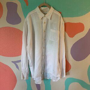 Tommy Bahama Linen Button Down L